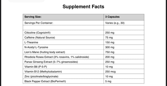 Neuropeak - Daily Nootropic for Focus & Mental Performance